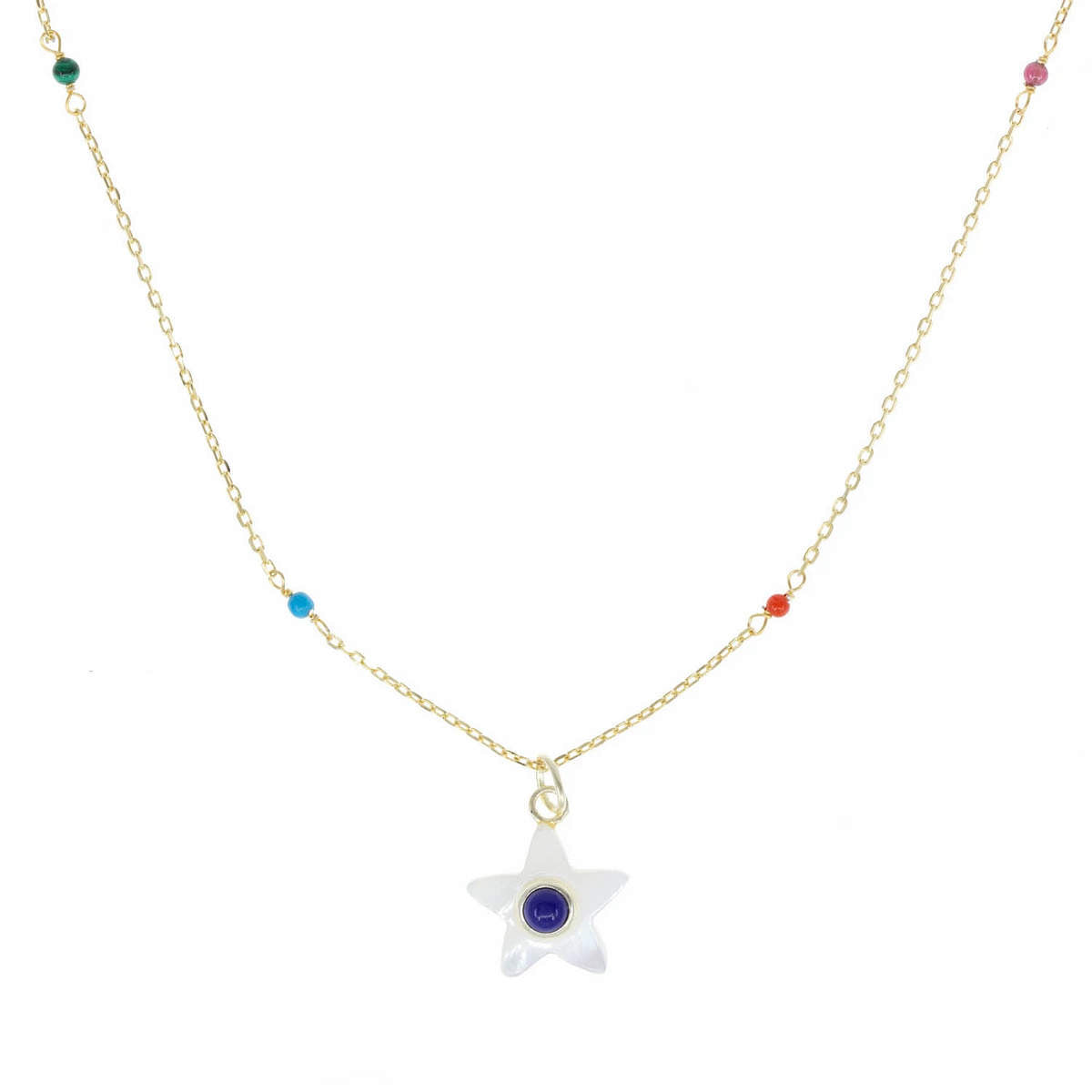 Heart of Space Star Pendant