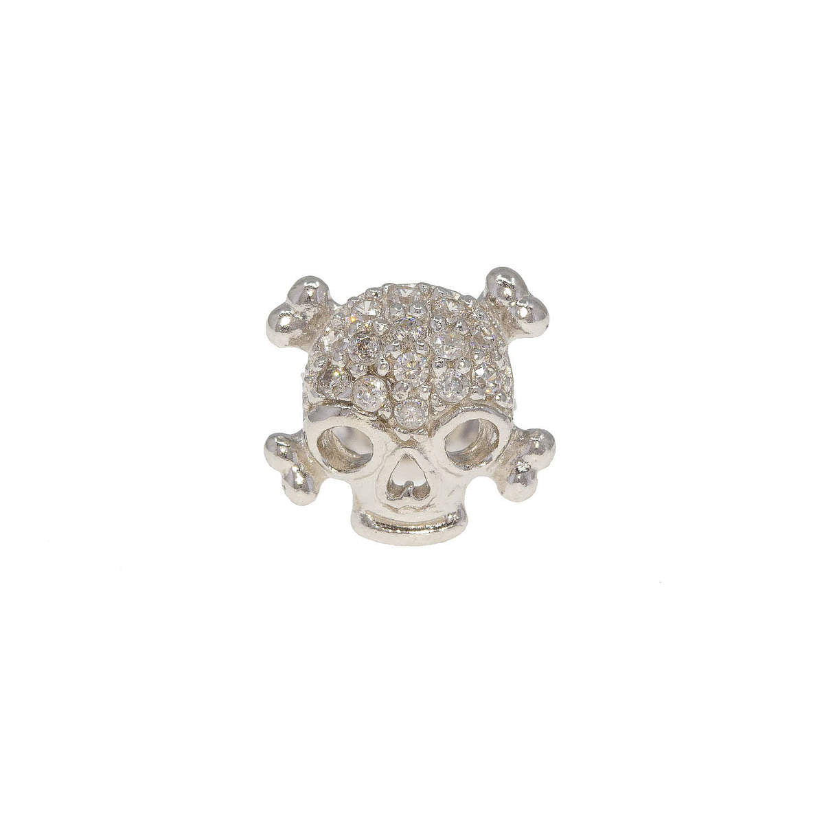 Sparkle Skull Mini Stud
