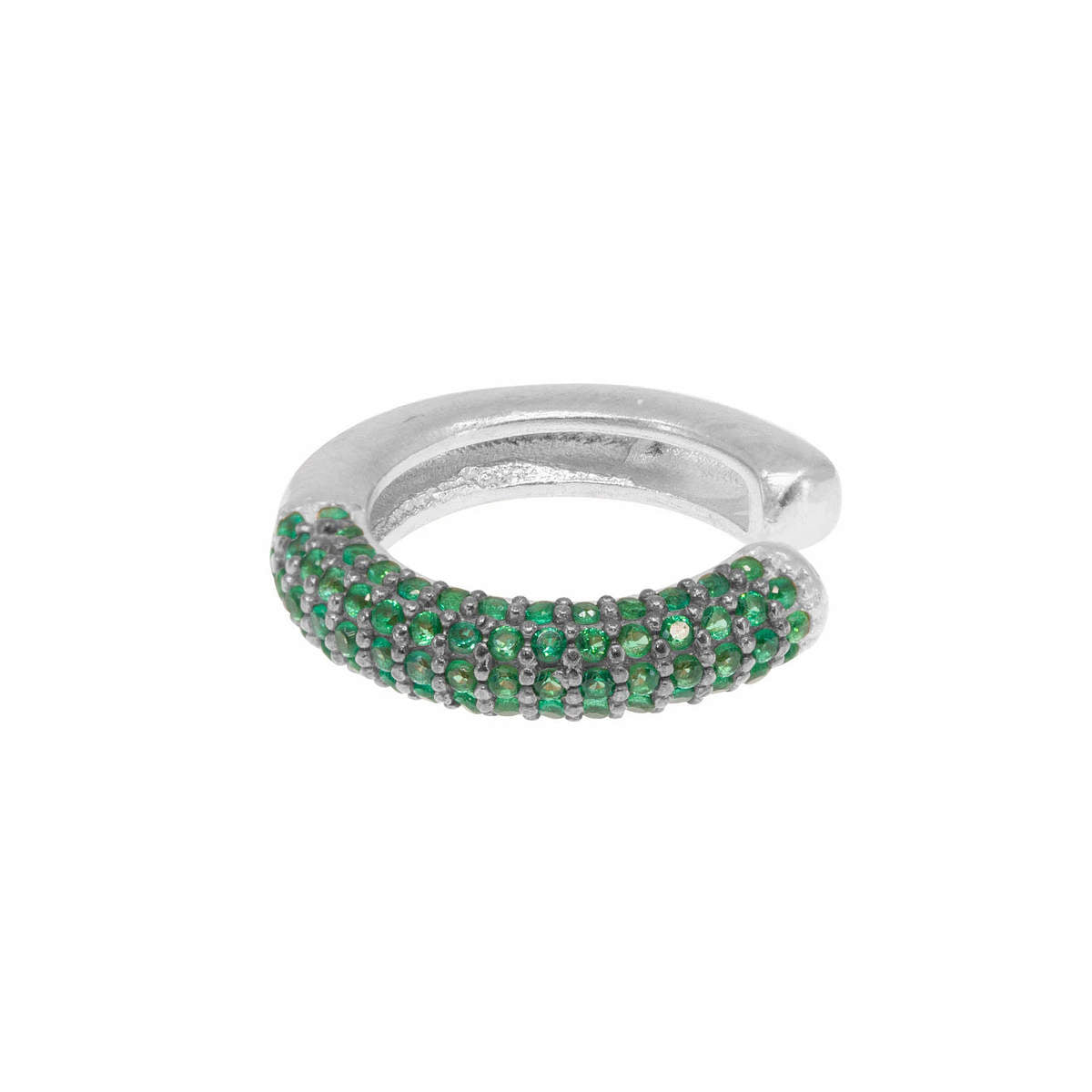 Illuminator Ear Cuff in Emerald