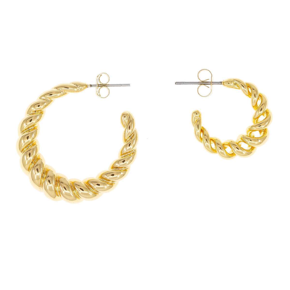 Big Twist Hoops