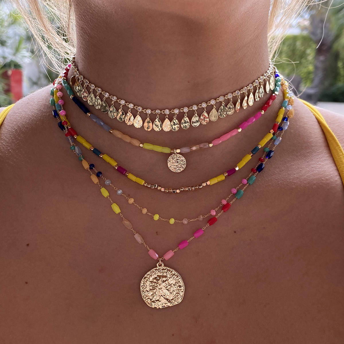 Gold Coins Necklace