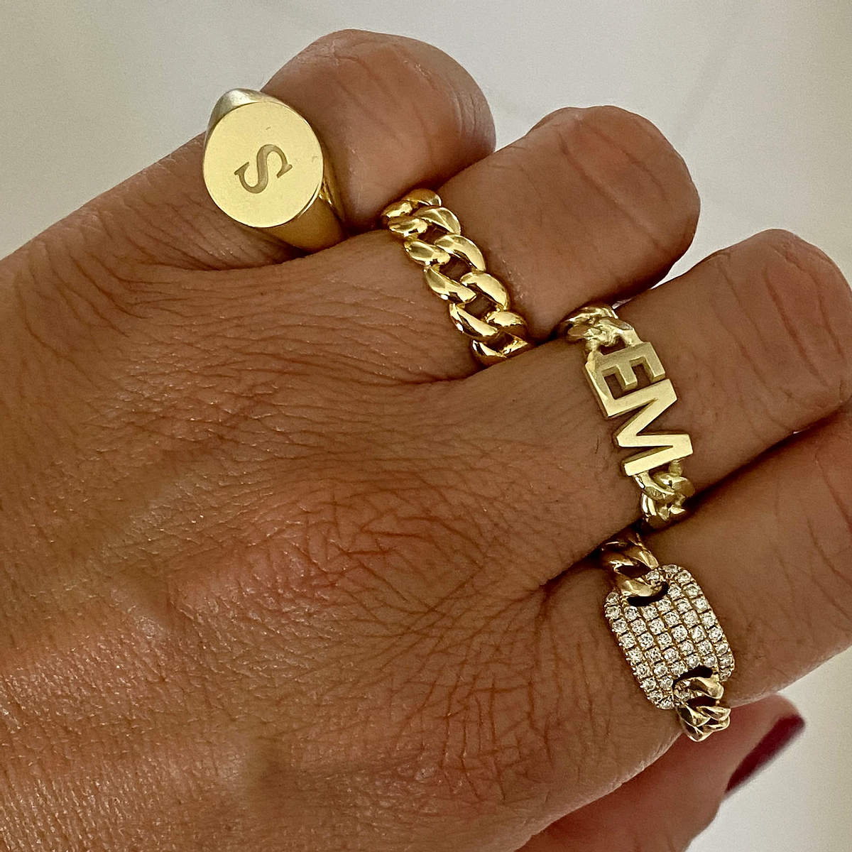 Curb Chain Ring