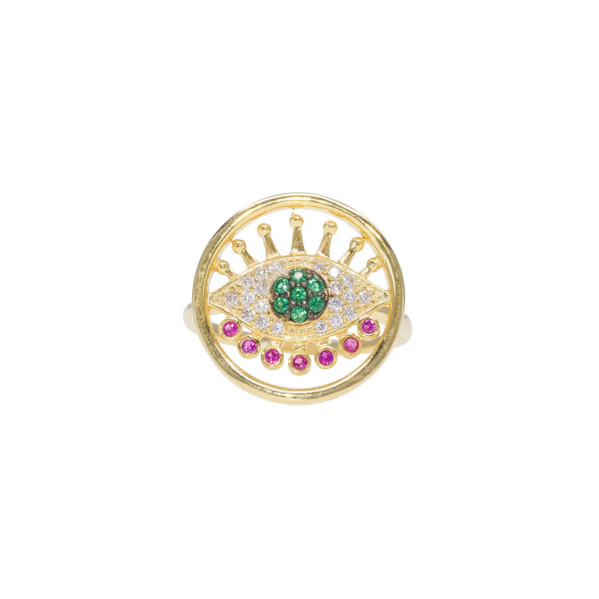 Round Eye Ring