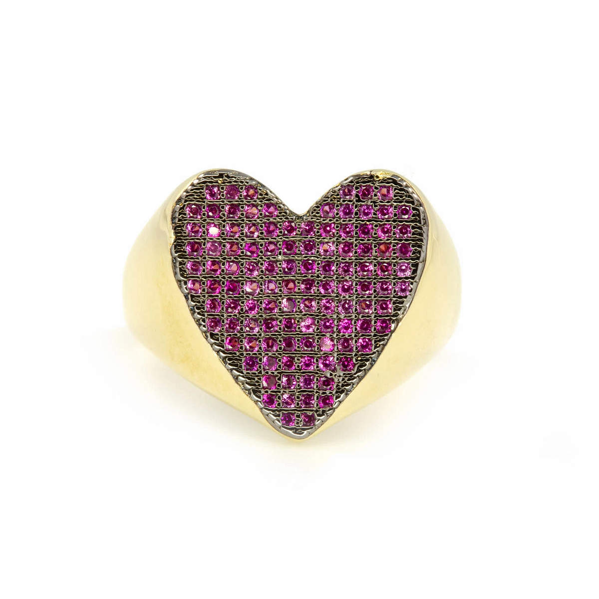 Garnet Love Ring