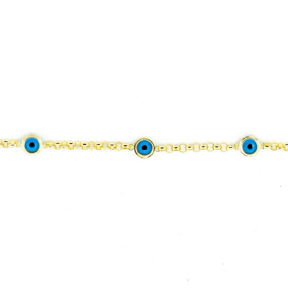Triple Evil Eye Bracelet