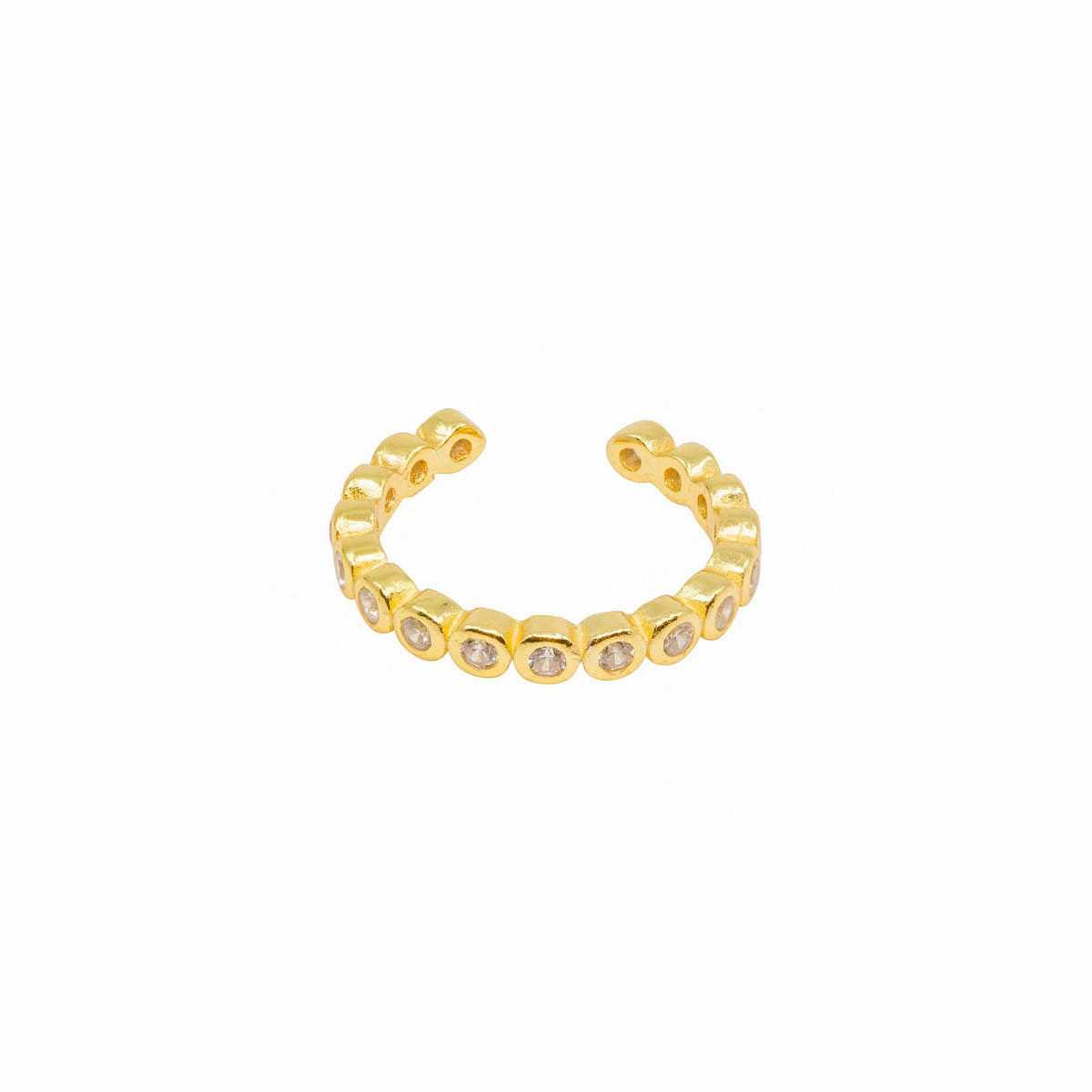 Halo Ear Cuff in Crystal Clear