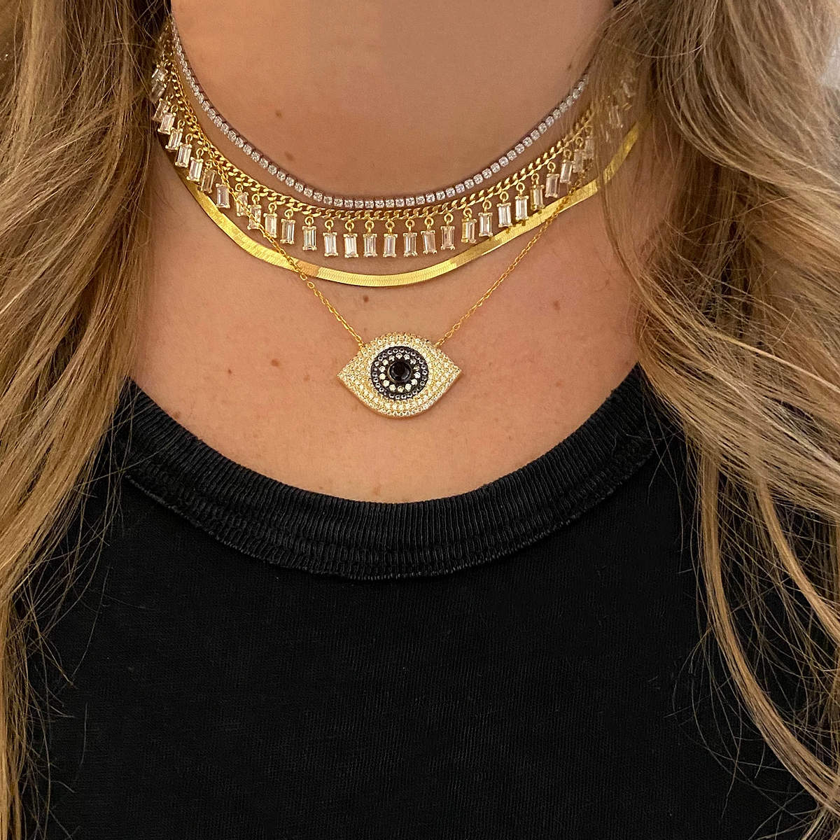 Crystal Tennis Choker