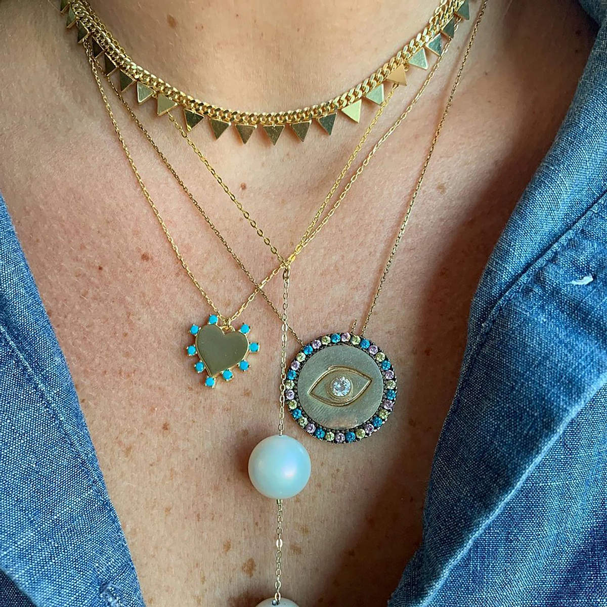 Triangles Necklace