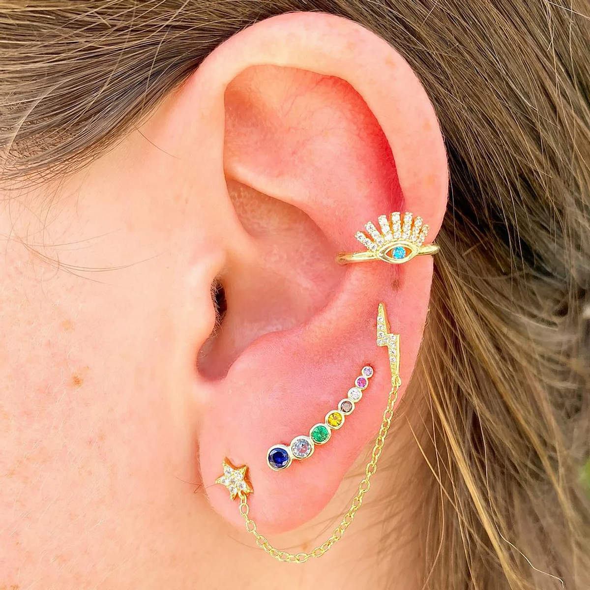 Third Eye Ear Cuff