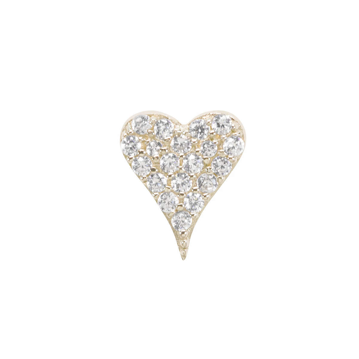 Happy Heart Mini Stud