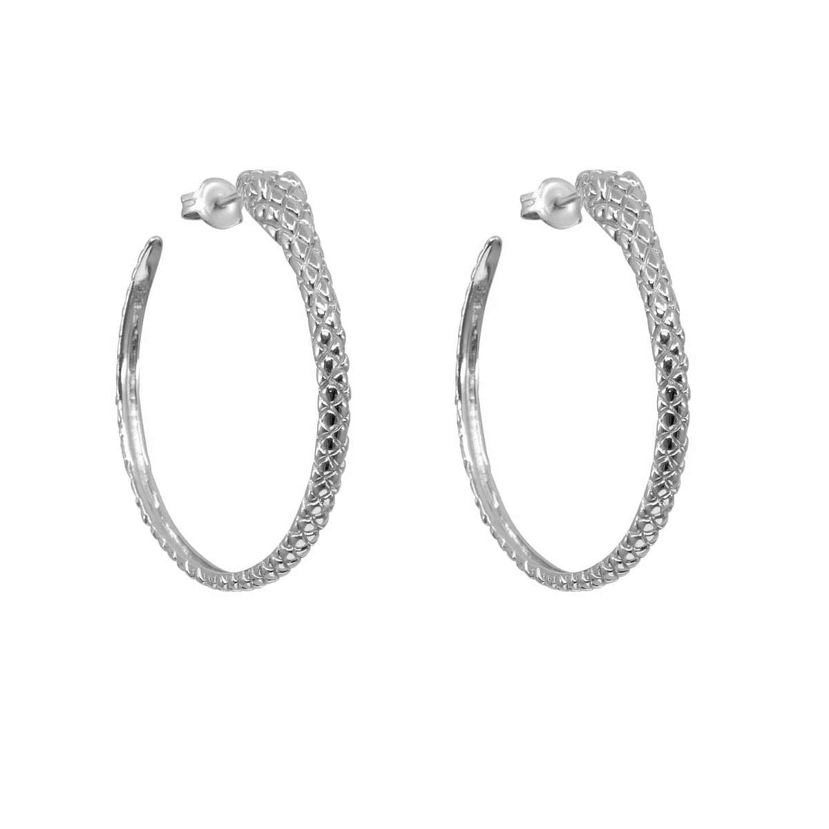 Snake Charming Hoops