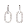 Heavy Metal Linked Duo Hoop