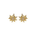 MJ Mini Stud in Crystal Clear