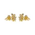 MJ Mini Stud in Crystal Clear