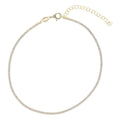 Little Gems Tennis Anklet in Crystal Clear