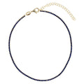 Little Gems Tennis Anklet in Sapphire