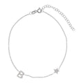 You're A Star Initial Bracelet in Crystal Clear