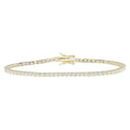 Thin Crystal Tennis Bracelet