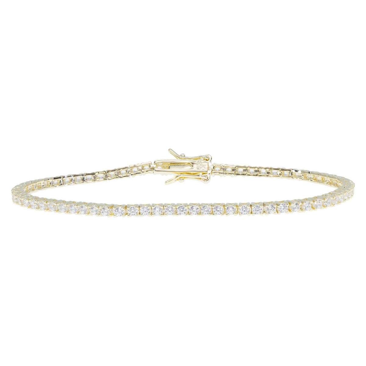 Thin Crystal Tennis Bracelet