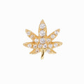 MJ Mini Stud in Crystal Clear