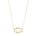 Over the Rainbow Evil Eye Necklace