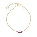 Pink Lips Bracelet