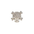 Sparkle Skull Mini Stud