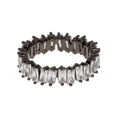 Crystal Baguette Ring