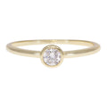 Solitaire Crystal Ring