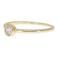Solitaire Crystal Ring