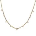 Crystal Dewdrop Bib Necklace