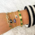 Smooth Sailing Anchor Chain Cuff Bracelet