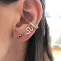 Halo Ear Cuff in Rainbow