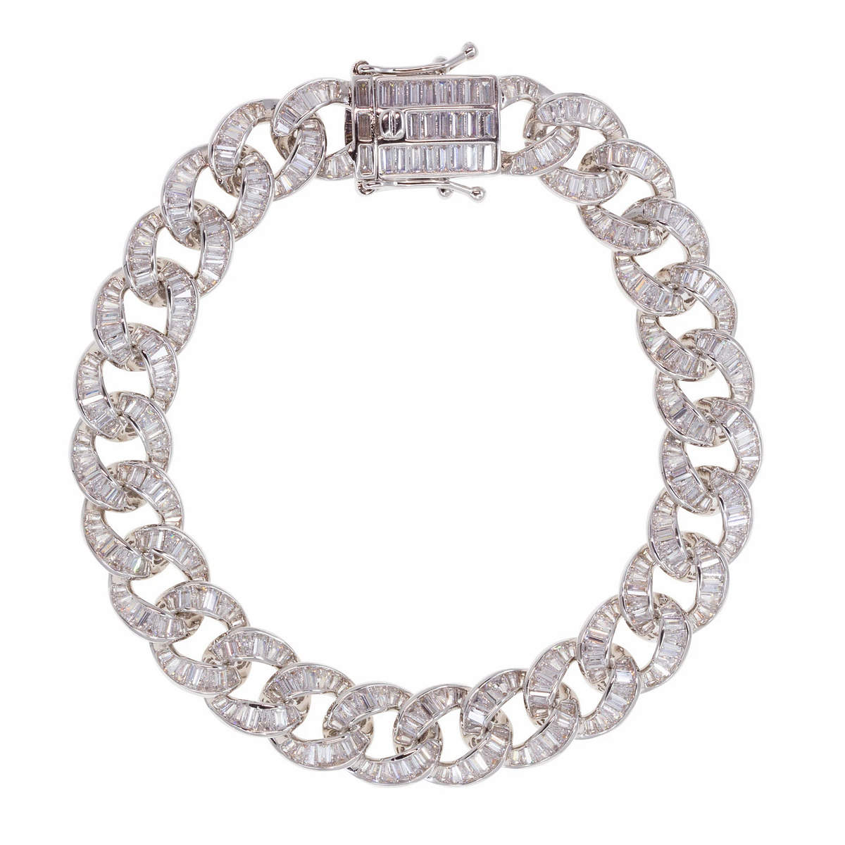 The Daily Diva Crystal Links Anklet