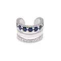 The Luxe Ear Cuff in Sapphire