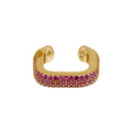 Fascinator Ear Cuff in Pink