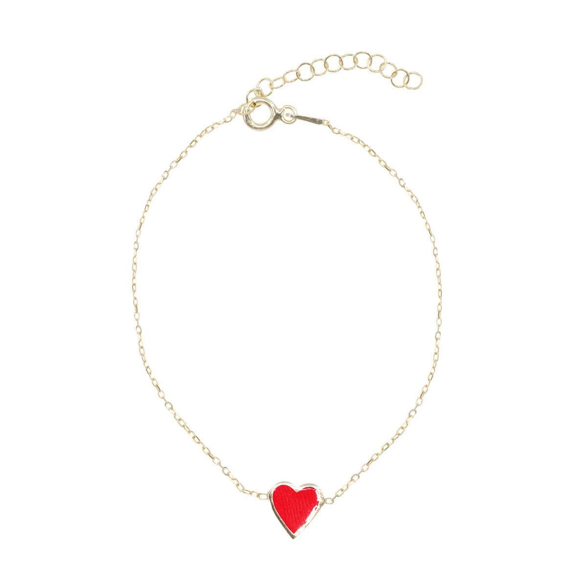 One Love Bracelet in Red
