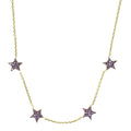 Amethyst Constellation Necklace