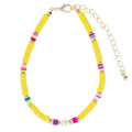 Pearl of the Ocean Anklet in Yellow