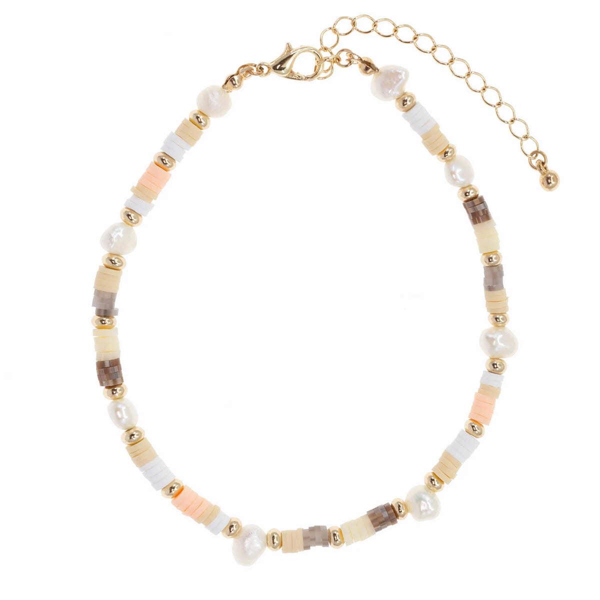 Pearl of the Ocean Anklet in Sand
