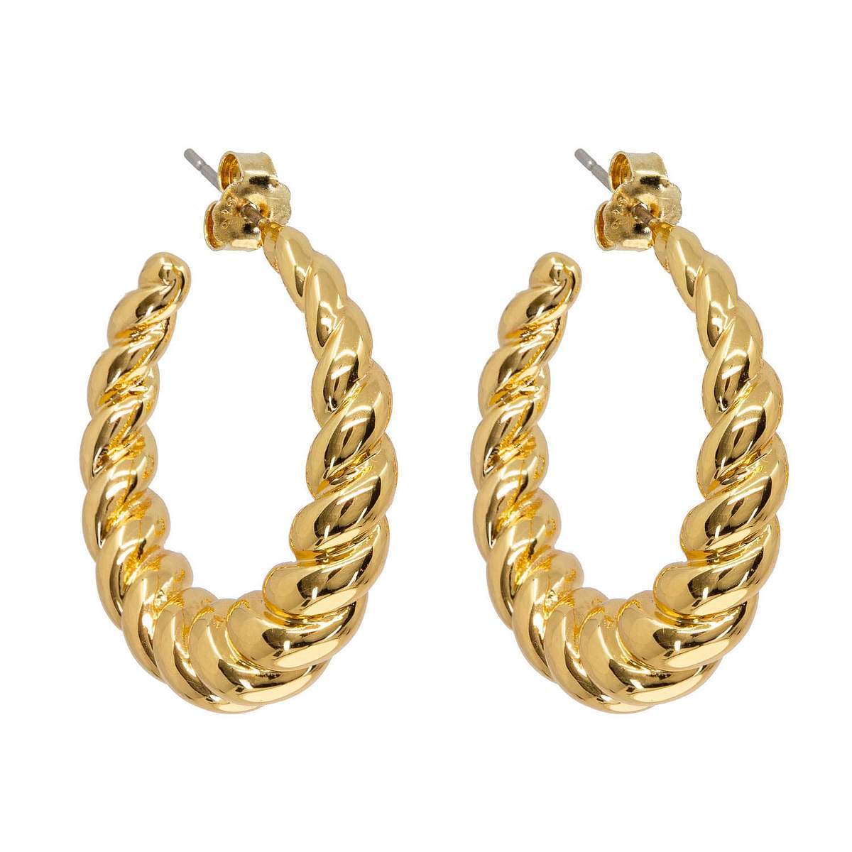 Big Twist Hoops