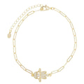Hypnotic Hamsa Anklet