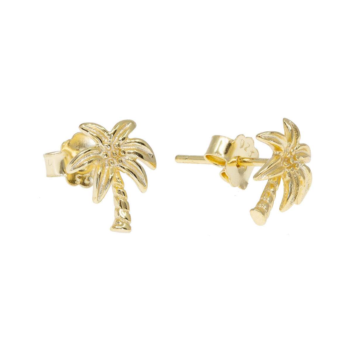 Palm Tree Mini Stud