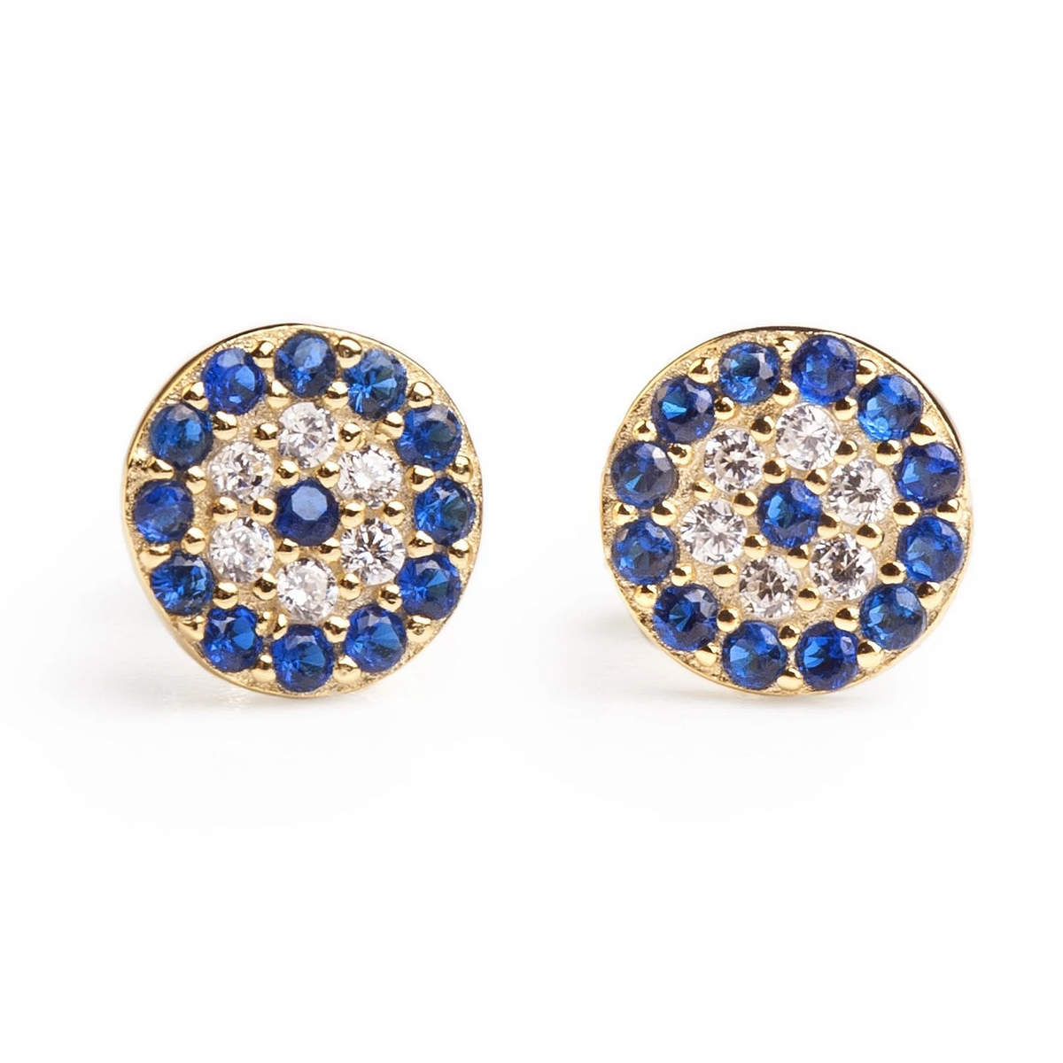 Mini Evil Eye Paired Studs