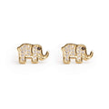 Mini Elephant Paired Studs