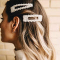 Beaded Pearl Hairpin