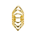 Hexagon Ear Cuff