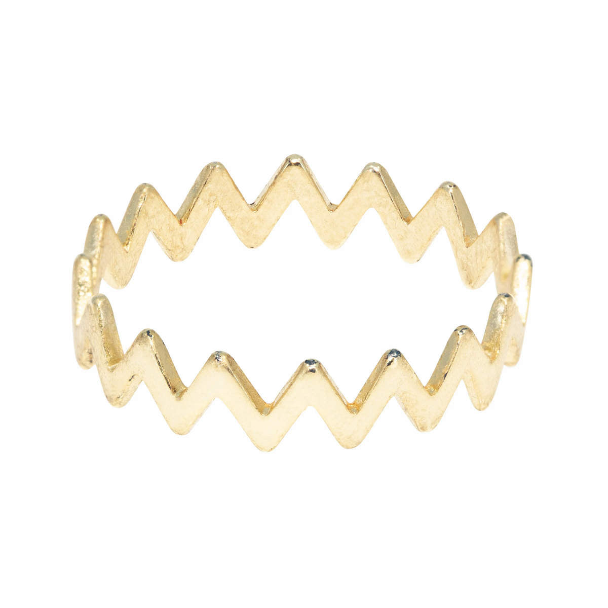 Midi ZigZag Ring