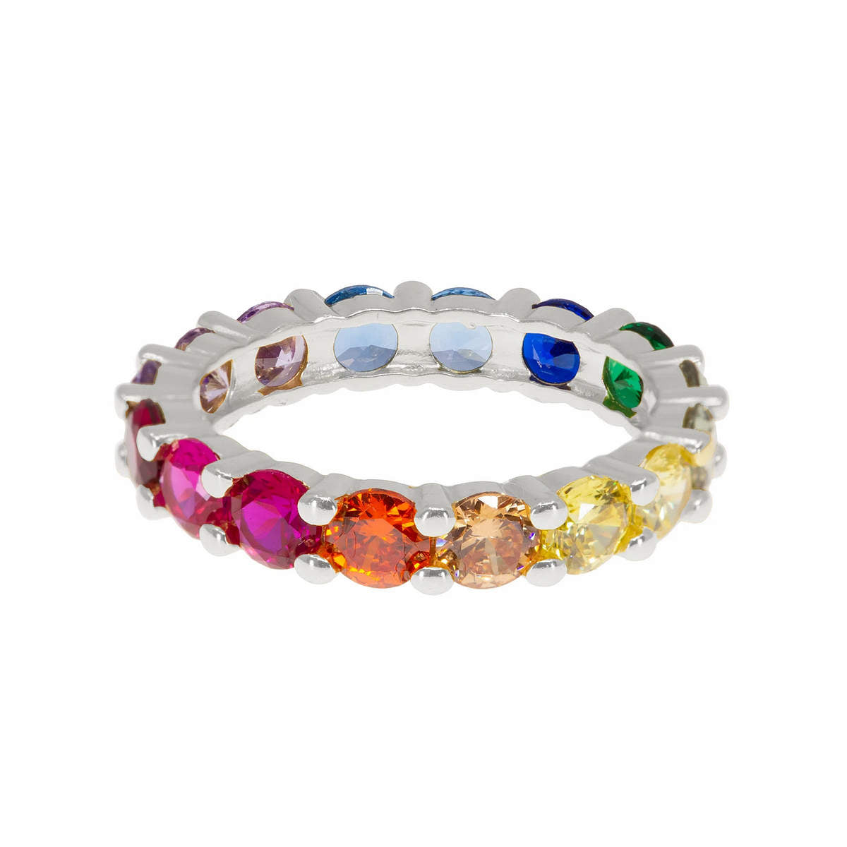 Rainbow Infinity Ring