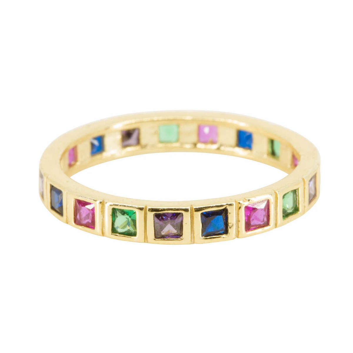 Square Band in Rainbow